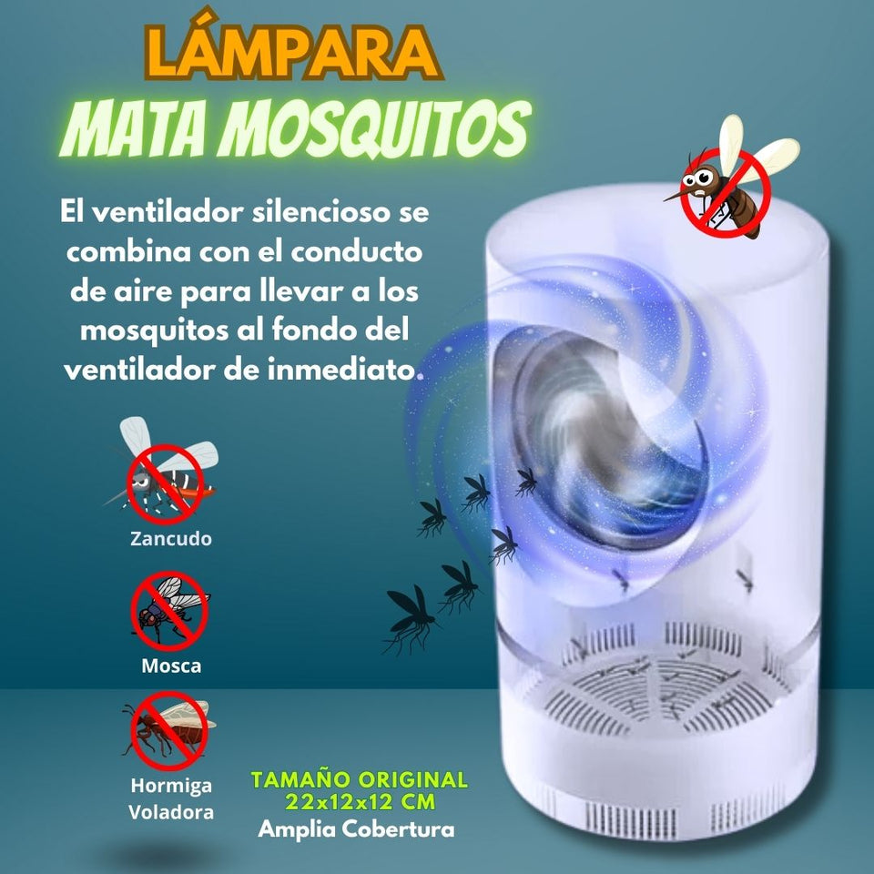 LAMPARA MATA MOSQUITOS Y ZANCUDOS